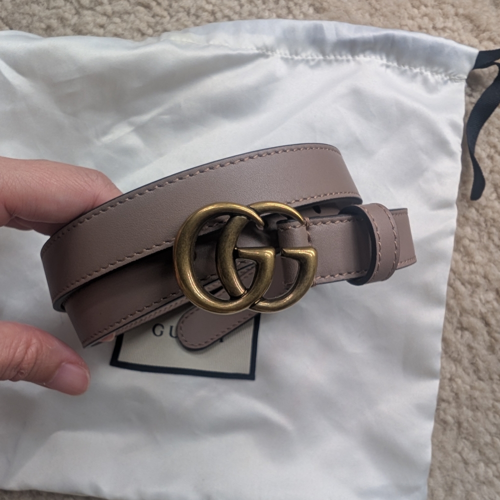 Gucci Marmont Belt Size 80